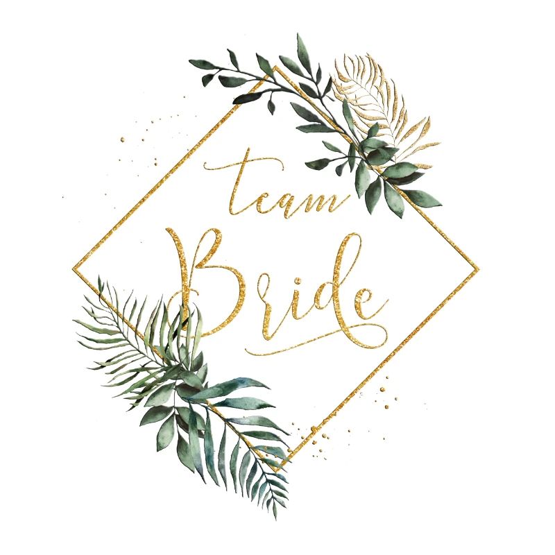 Team Bride Greenery 2