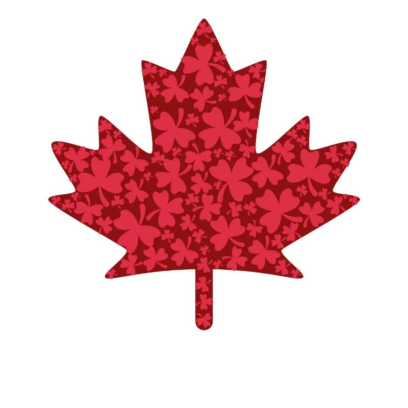 Maple Leaf - Shamrocks pattern