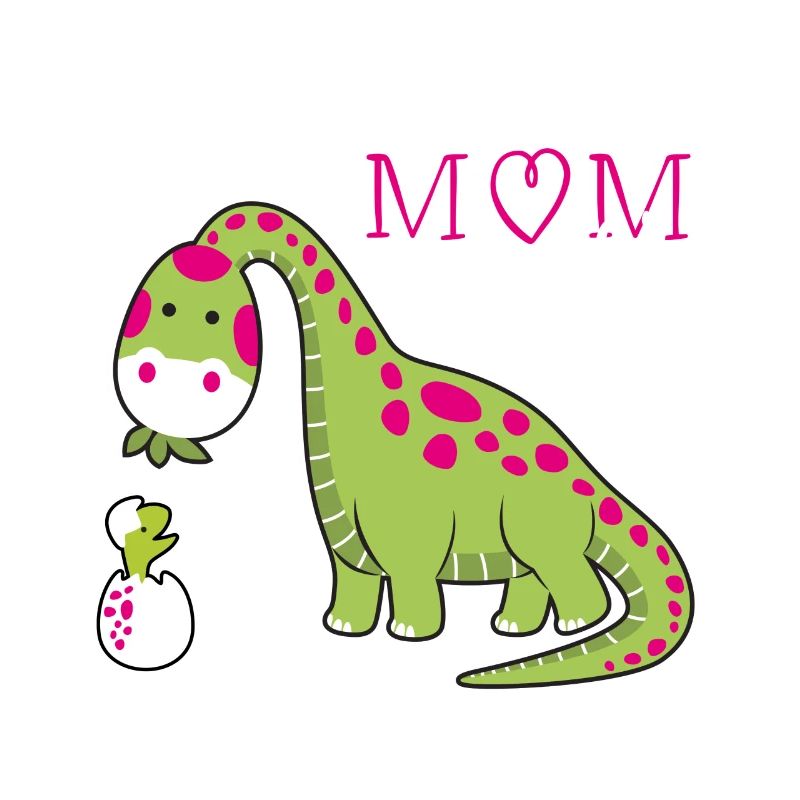 Dino Mutter Muttertag T-Shirt Mutter Tag Tee
