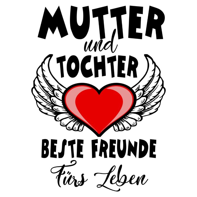 Mutter und Tochter beste Freunde. Muttertag