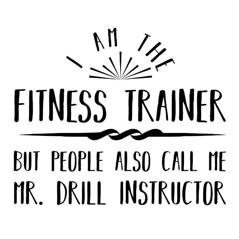 Fitnesstrainer Mr Drill Instructor