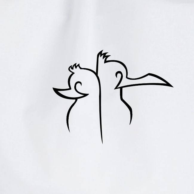 Retro Logo Sort AndogMåge