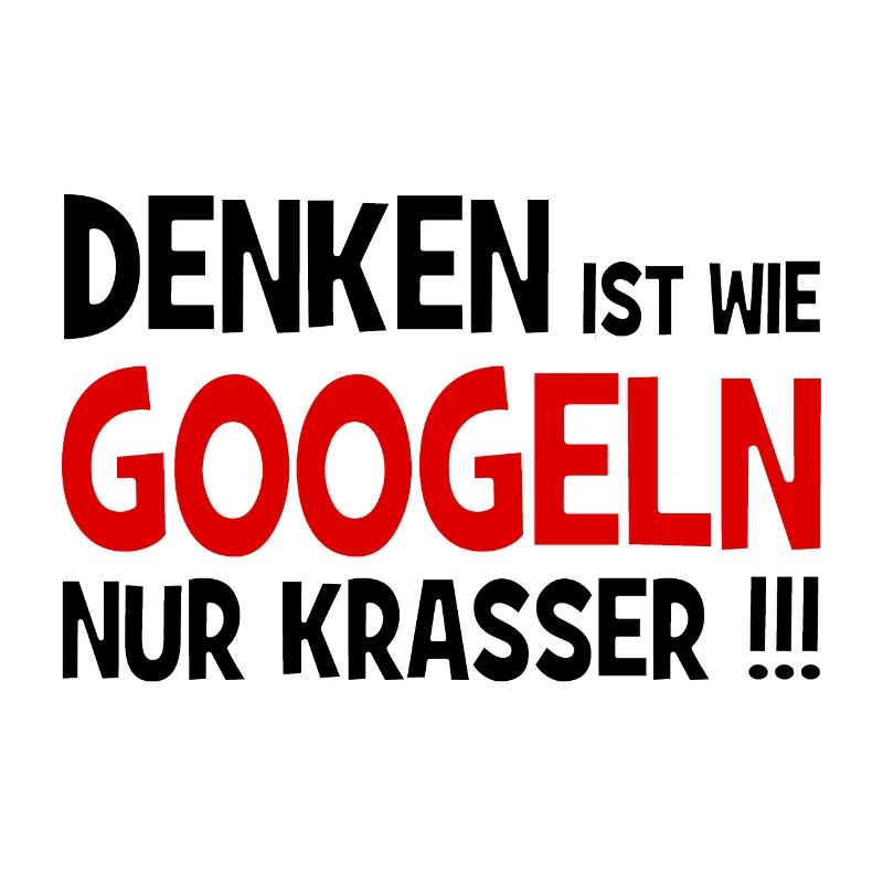 Penser, c’est plus dur de chercher sur Google!!! - Internet