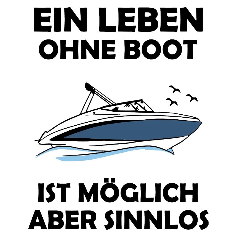 Ich liebe mein Boot Motorboot