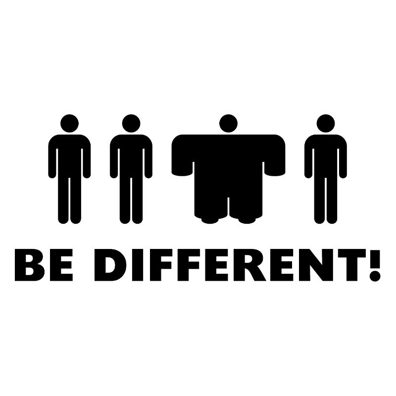 Be different