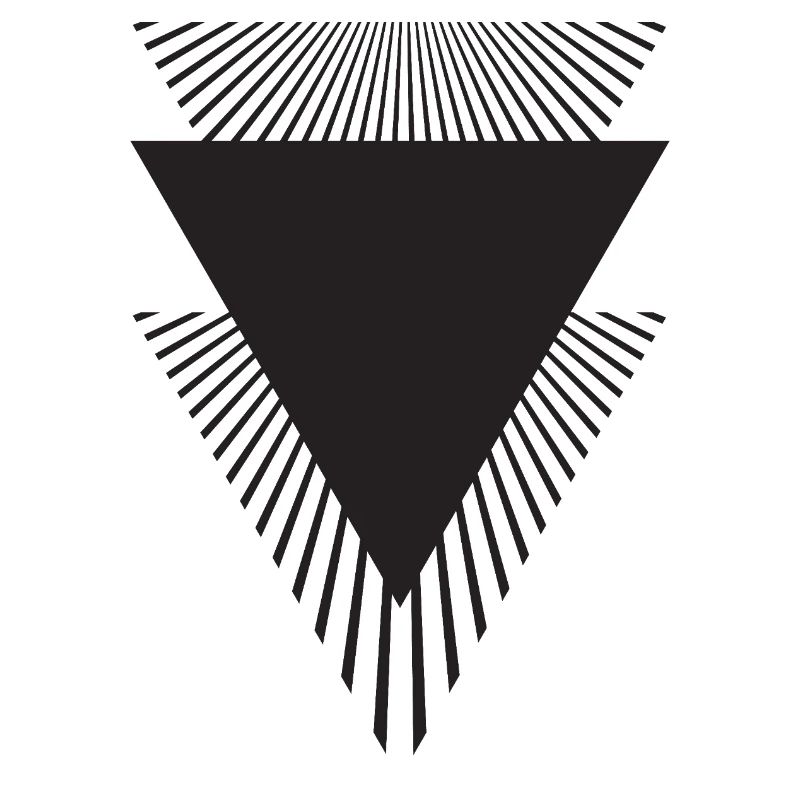 Radiant Triangles Geometry