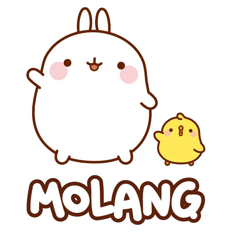 Molang Piu Piu Freunde Pose