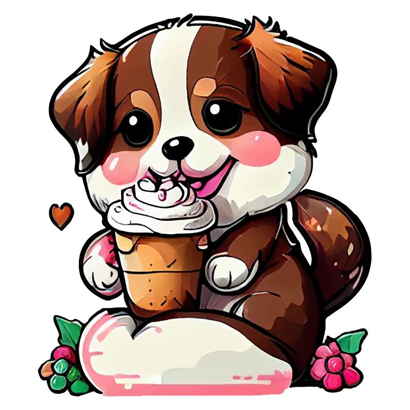 Glück mit Hund