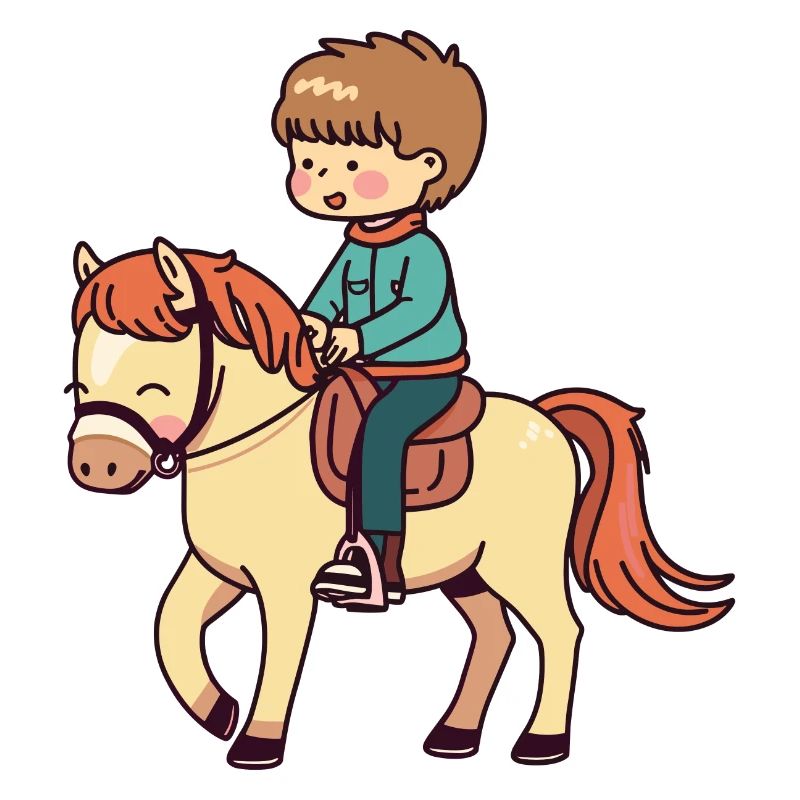 Riding Equestrian Saddle