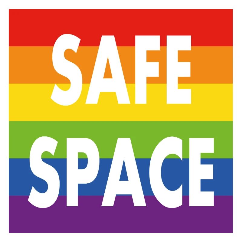 Pride Allyship Safe Space Ally Rainbow Flag