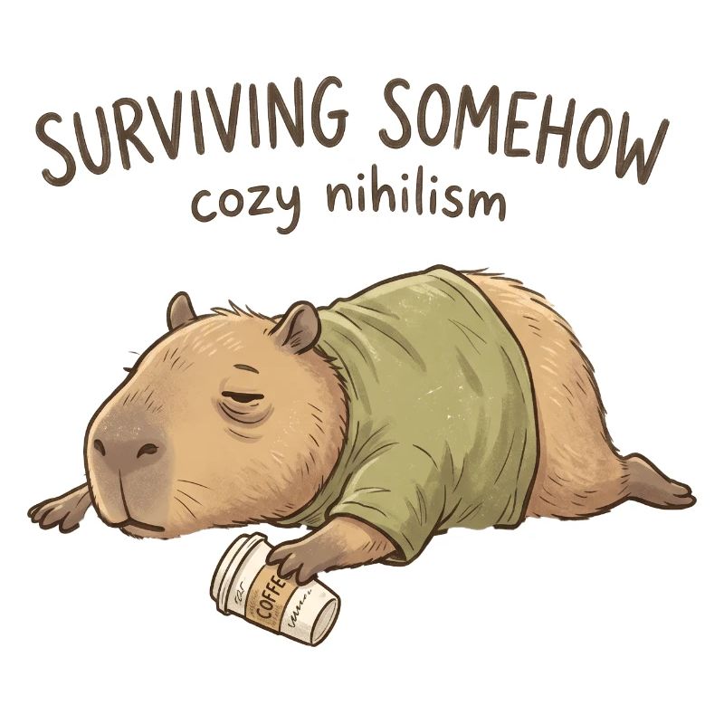Cuddly Nihilism Capybara