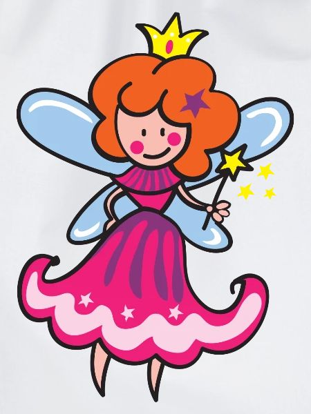 Fairy with magic wand