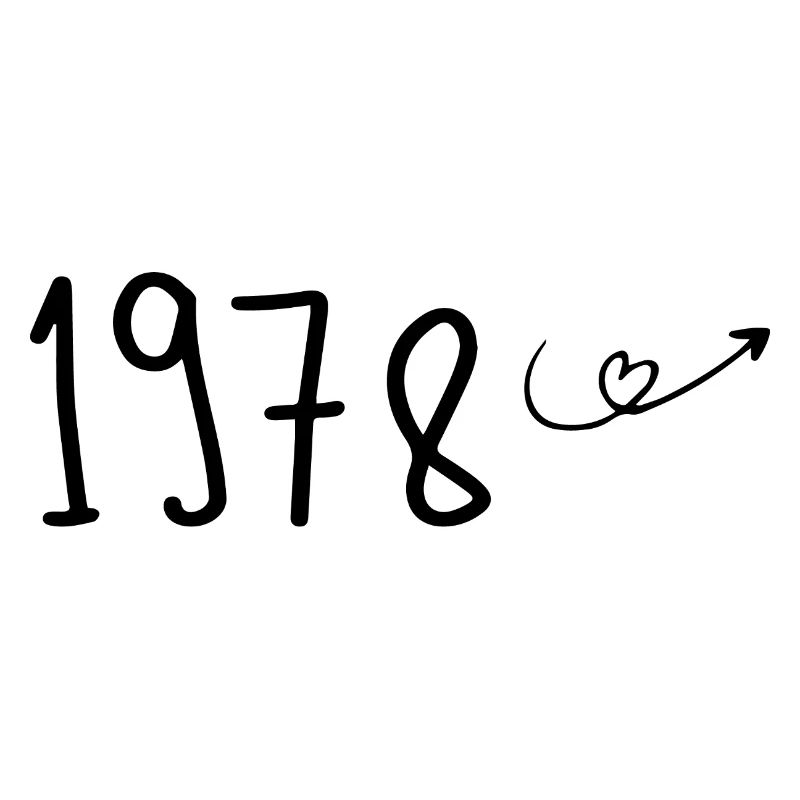 1978 Anniversary 1978 Retro 1978
