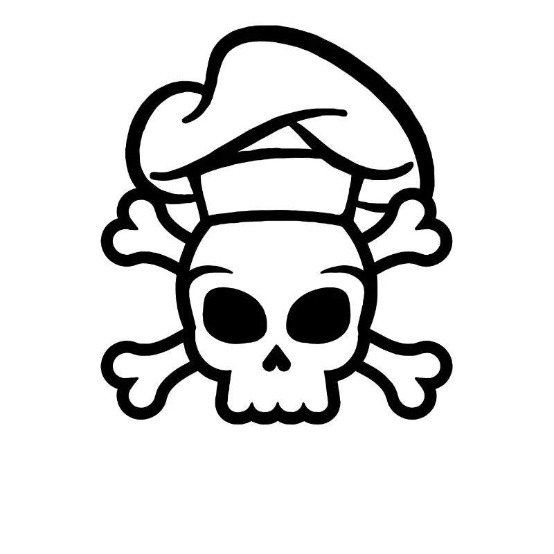Koch Skull Chef’s Hat Cooking