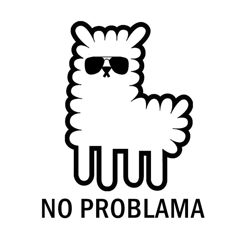 Llama funny problem lama