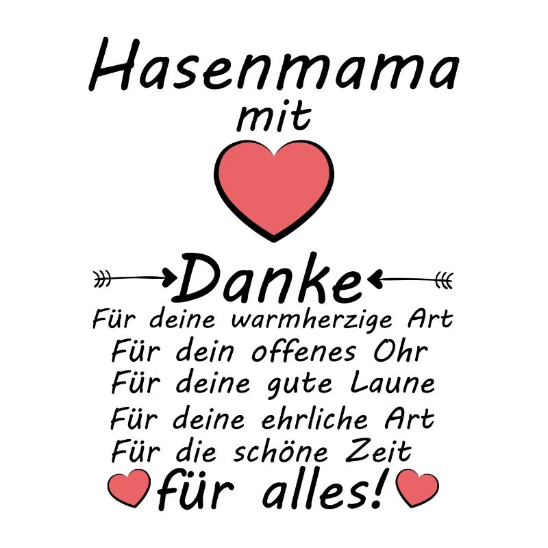 Beste Hasenmama Danke sagen Muttertag