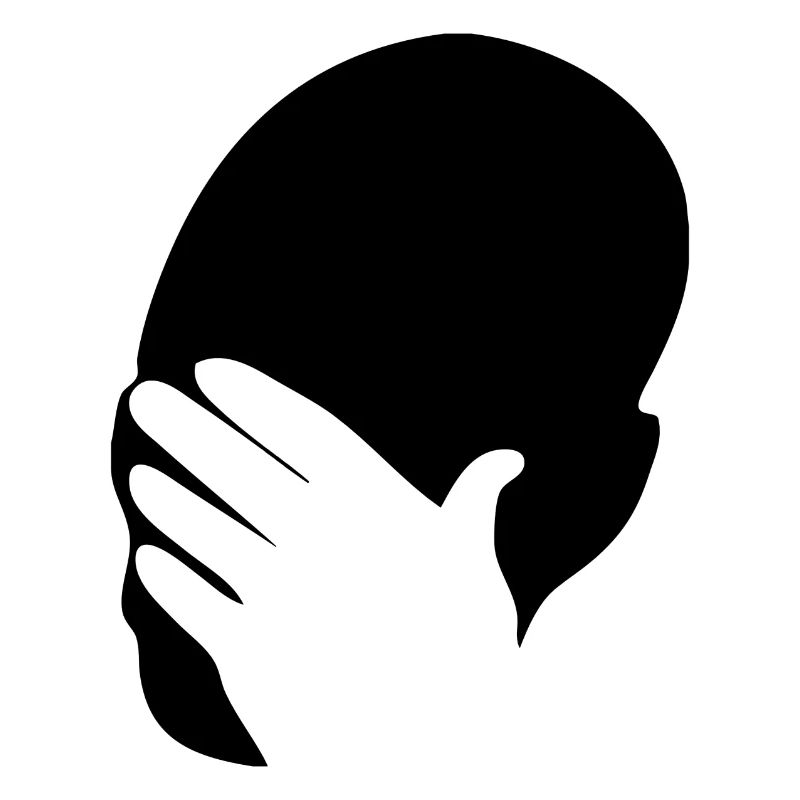 Facepalm Silhouette