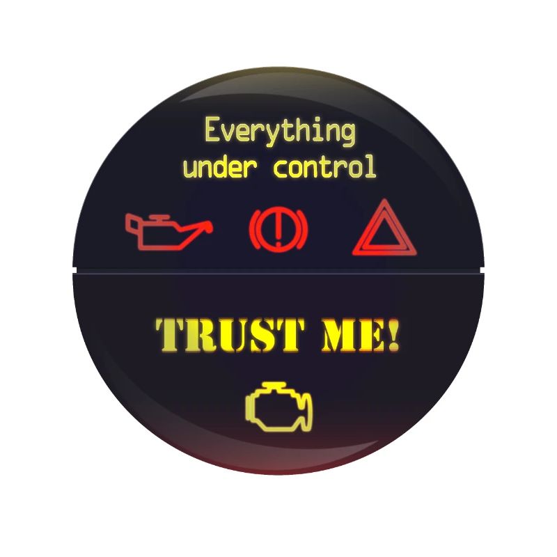 Funny cup design: Under Control