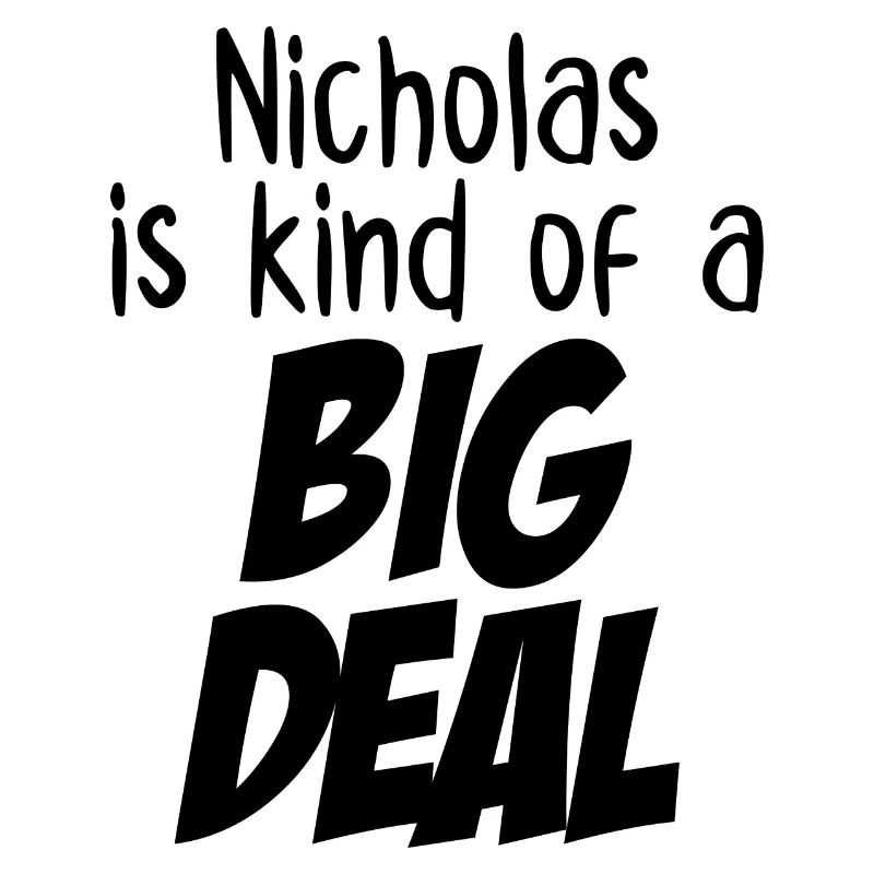 Nicholas ist eine große Sache