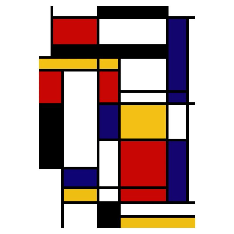 Pattern Mondrian form