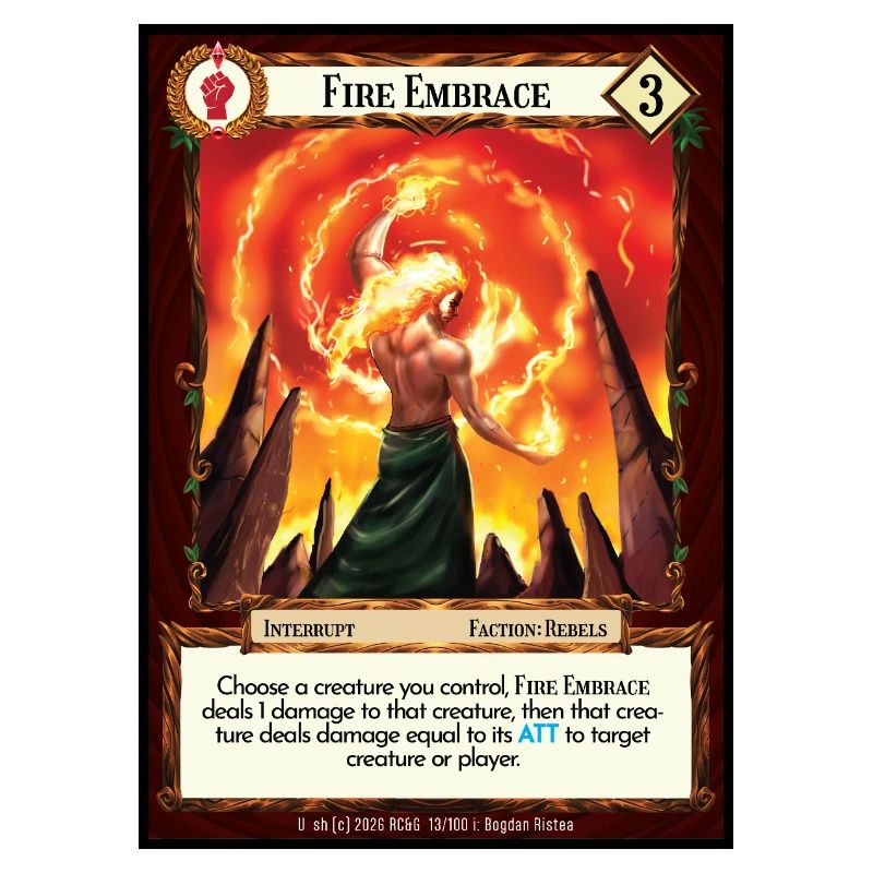 Étreinte de Feu