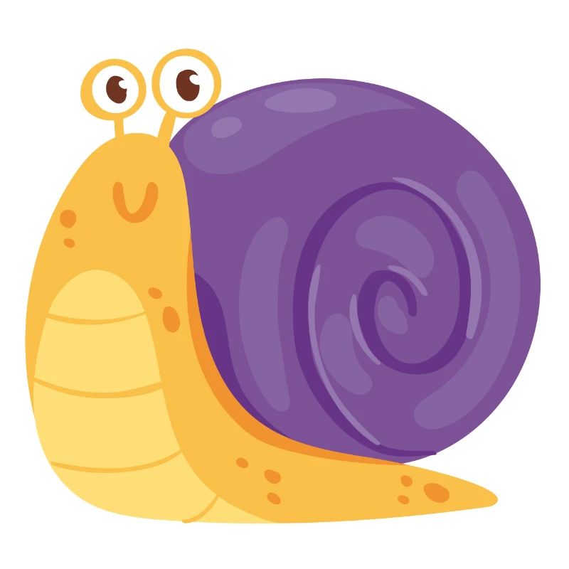 Friendly snail