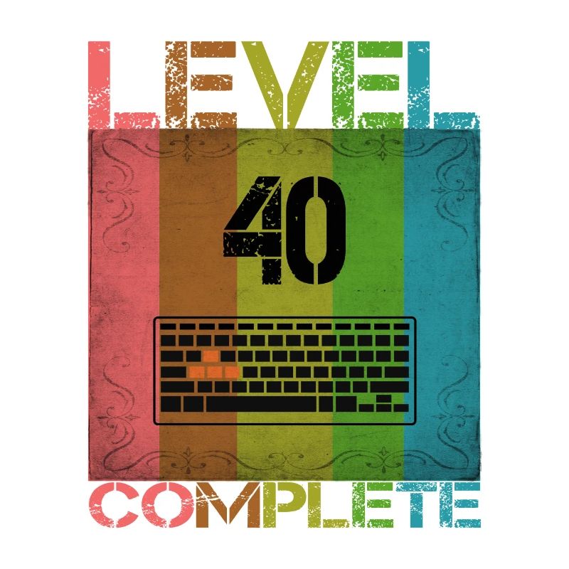 Level 40 Geburtstag Geschenkidee