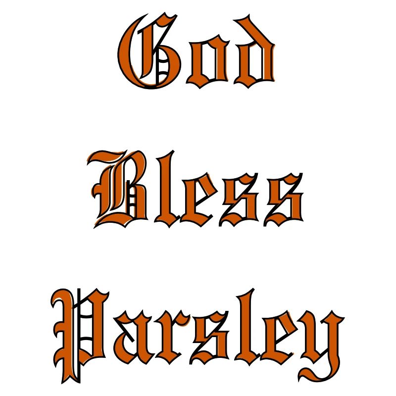 GodBlessParsley