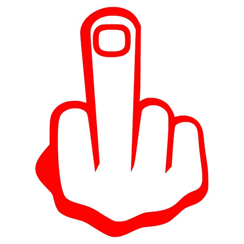 Middle finger