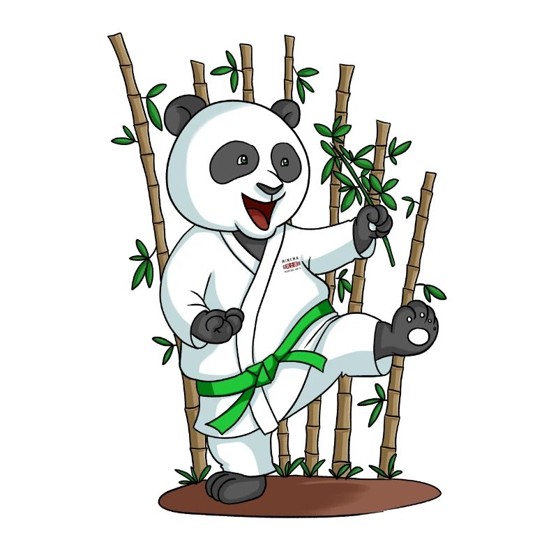 Martial arts panda