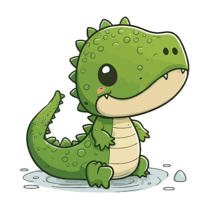 small crocodile