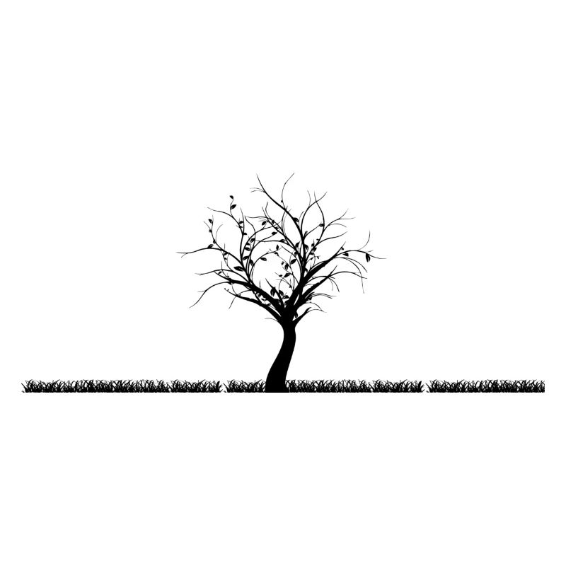Düsterer Baum