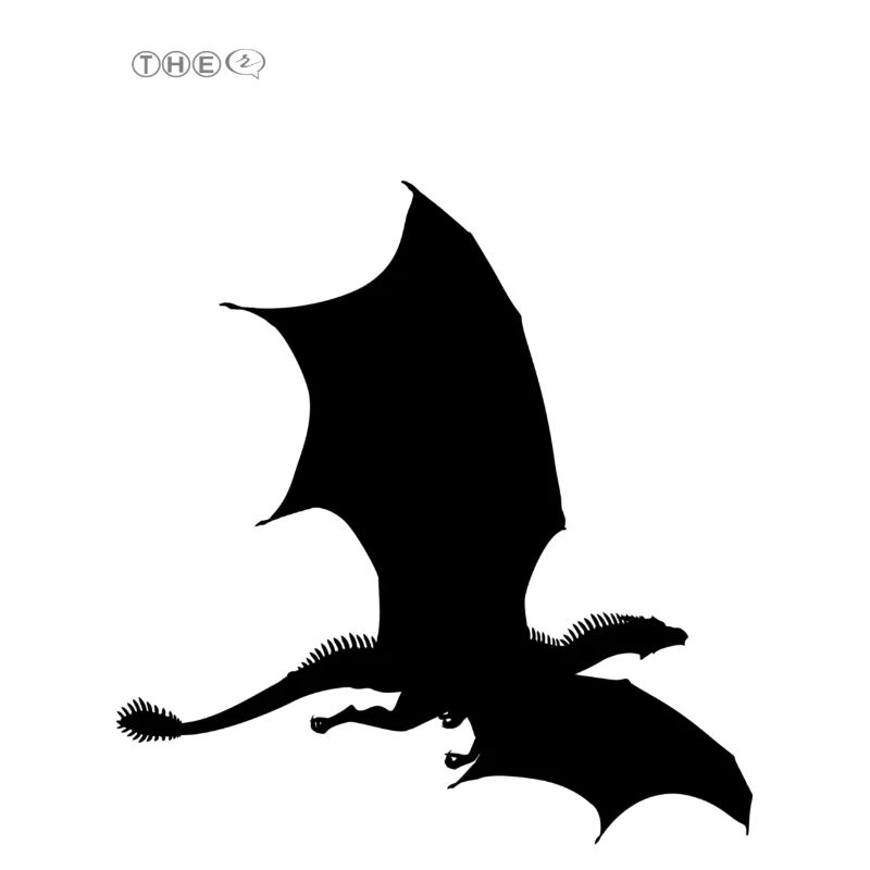 Dragon schwarz-weiß Sammlung