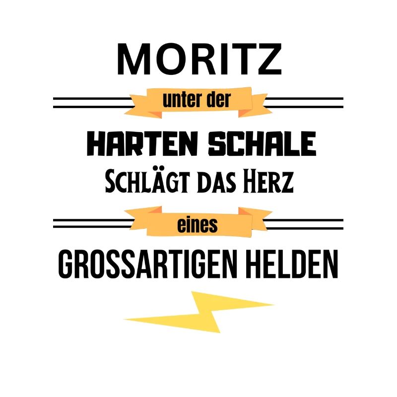 Moritz unter harte Schale eines Großartigen Helden