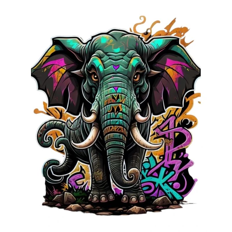 Graffiti Elephant