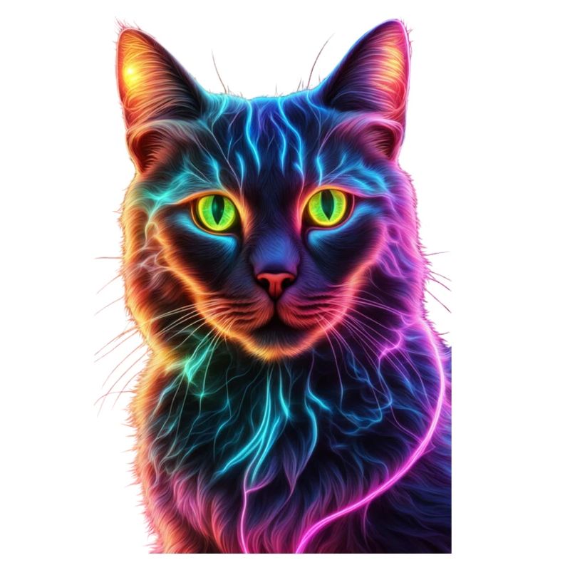 Neon Cat