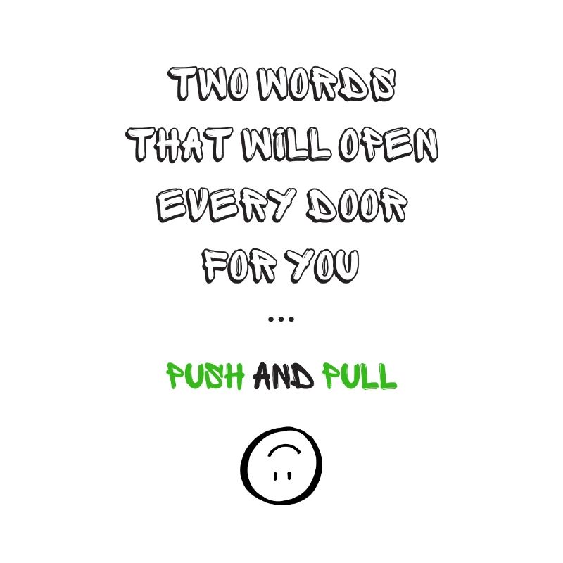 Lachen freischalten: Push & Pull