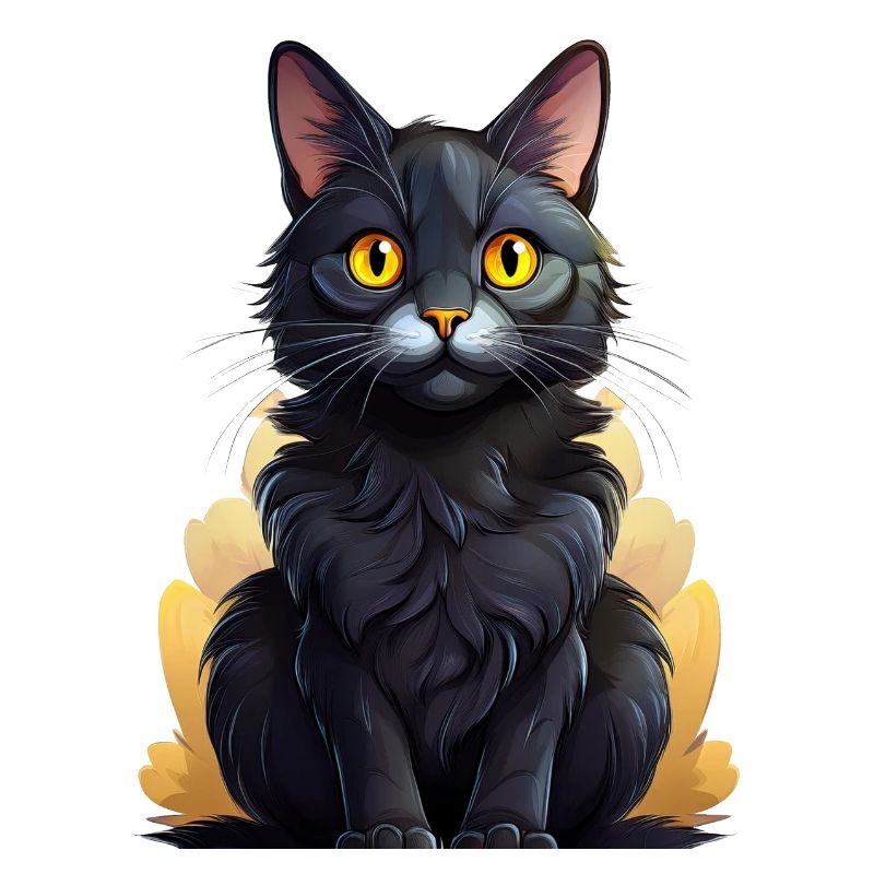 Schwarzer Kater