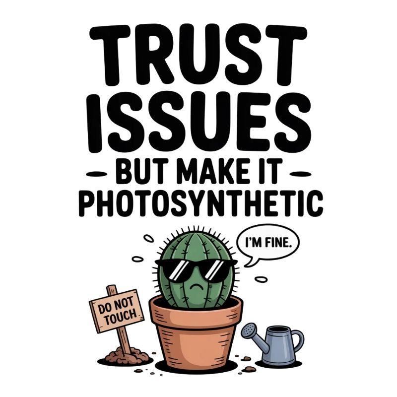 Trust Issues Cactus