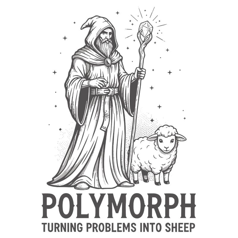 Polymorph Wizard – Turning Problems into Sheep