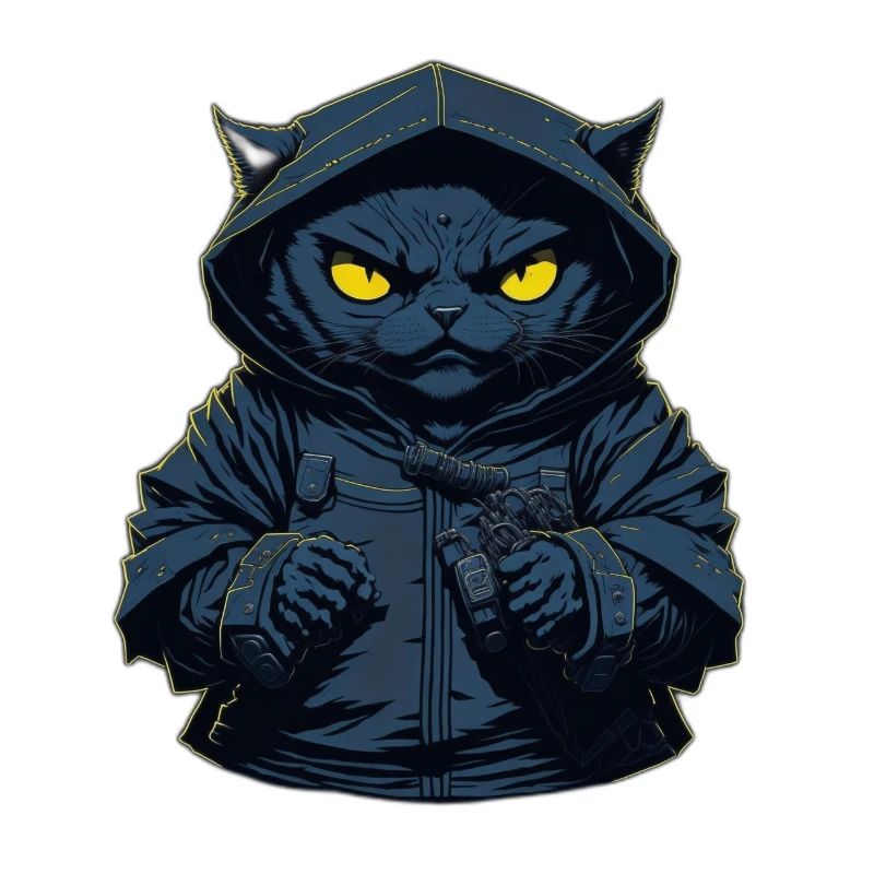 chat ninja en pyjama experts de linfiltration