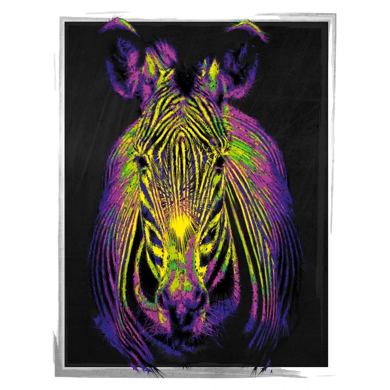 Pop-Art Zebra