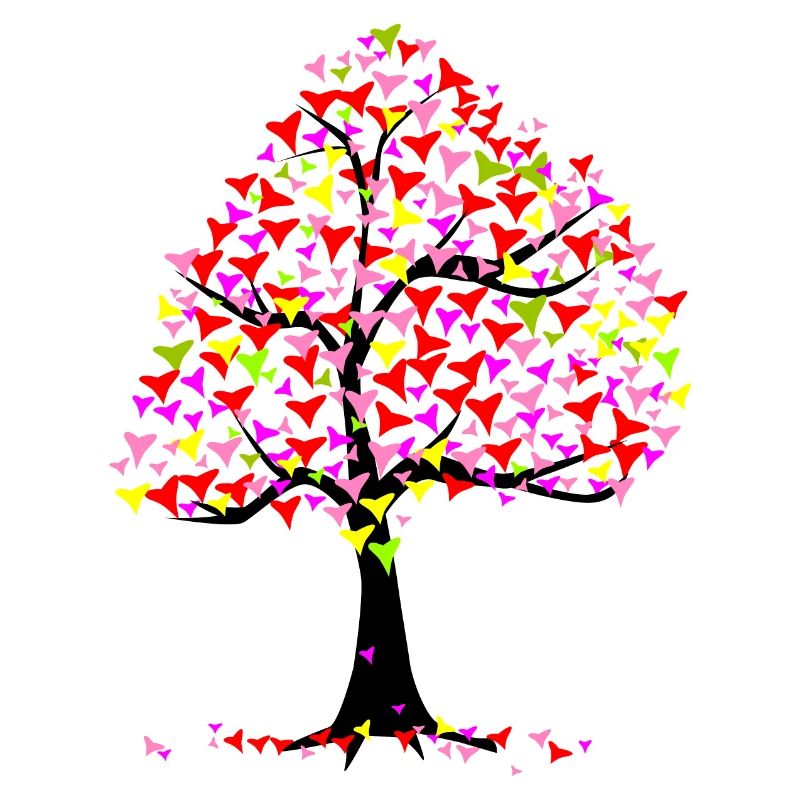 Summer Hearts Tree