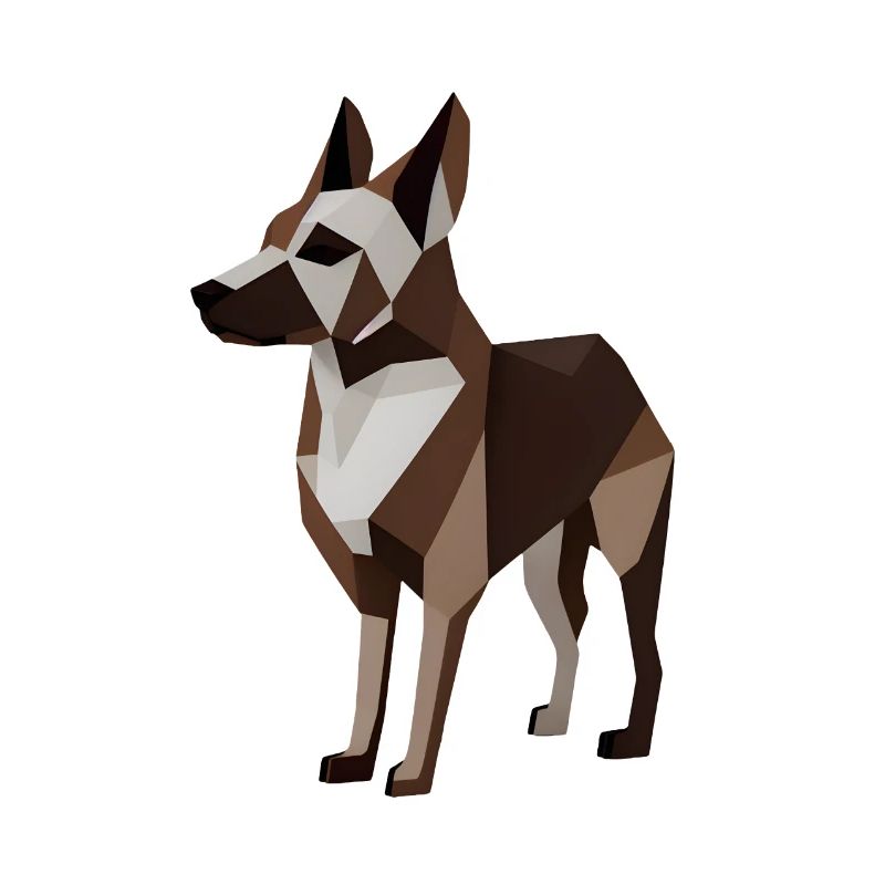 Minimalist Dog
