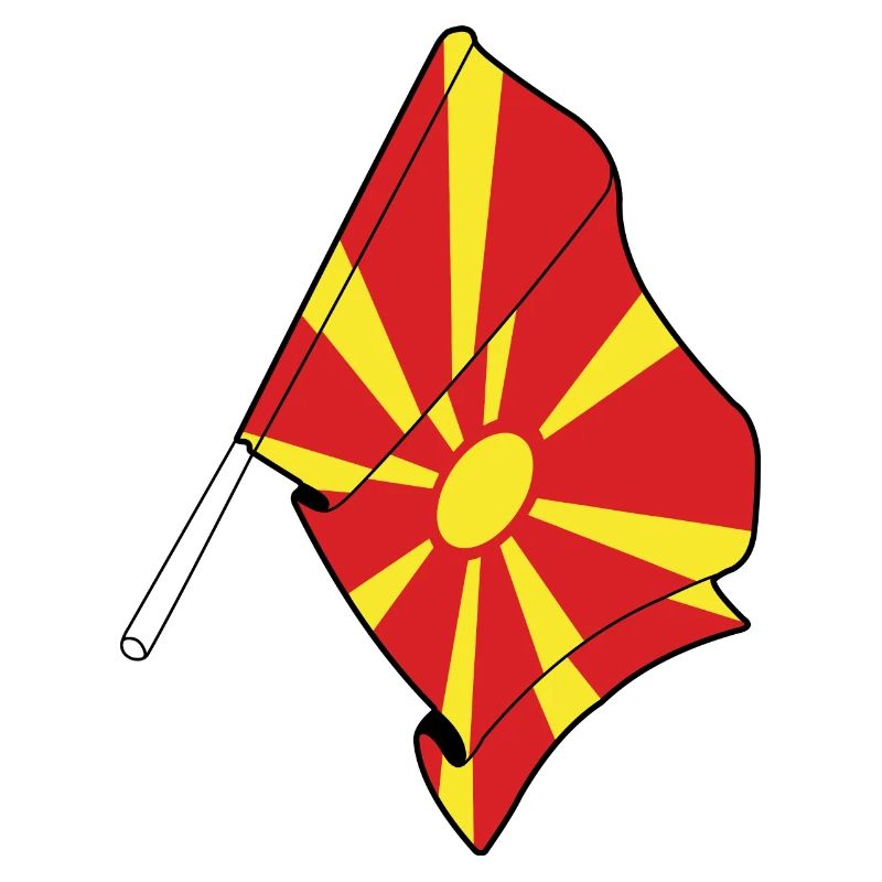 Flag North Macedonia