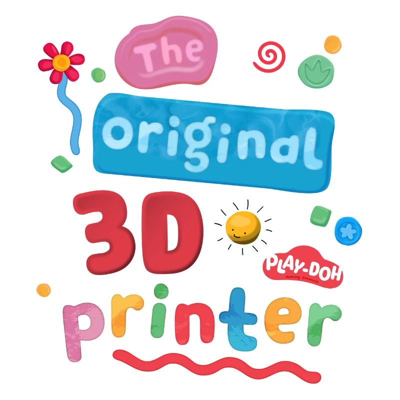 Play-Doh Knete, Der Originale 3D-Drucker