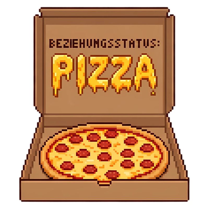 Statut relationnel Pizza célibataire Saint-Valentin