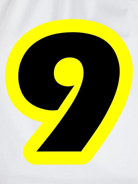 9 Number symbol