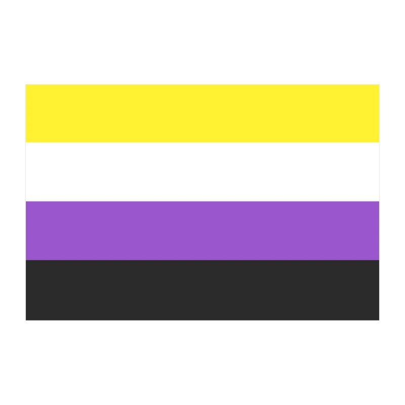Non-binary Flagge