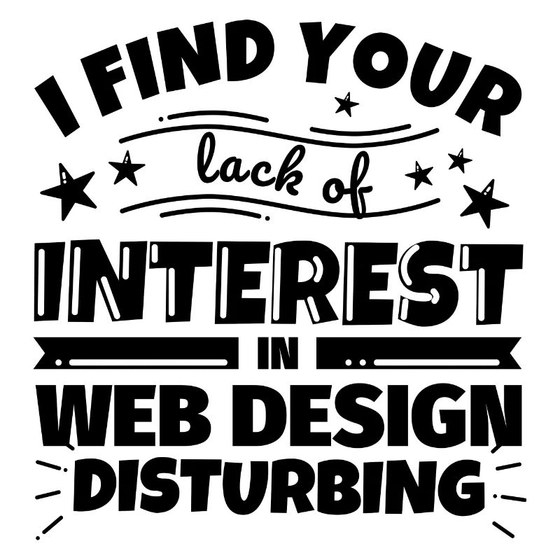 Web Design lustiges Geschenk
